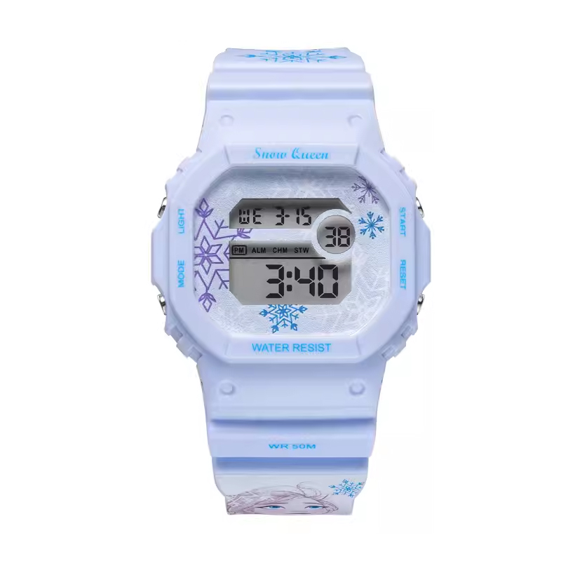 

Disney Часы Electronic Movement Rubber Strap Watch Women's Watch Gray Dial, Gray Dial