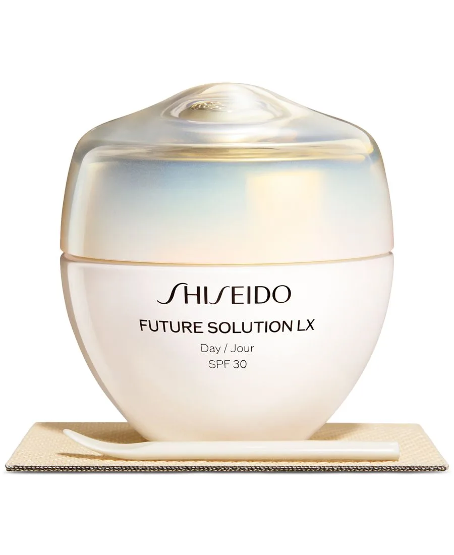 Shiseido Защитный крем Future Solution LX Total Protective Cream SPF 30, 1,8 унции — фото 2