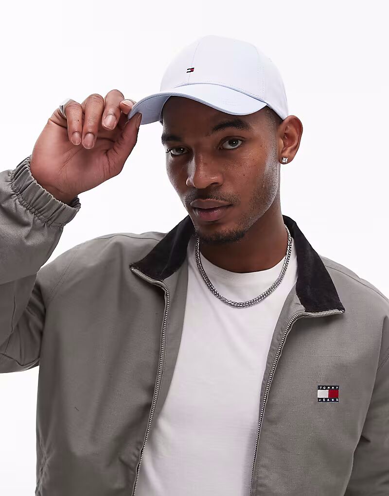 

Кепка-флаг Tommy Hilfiger бледно-голубого цвета