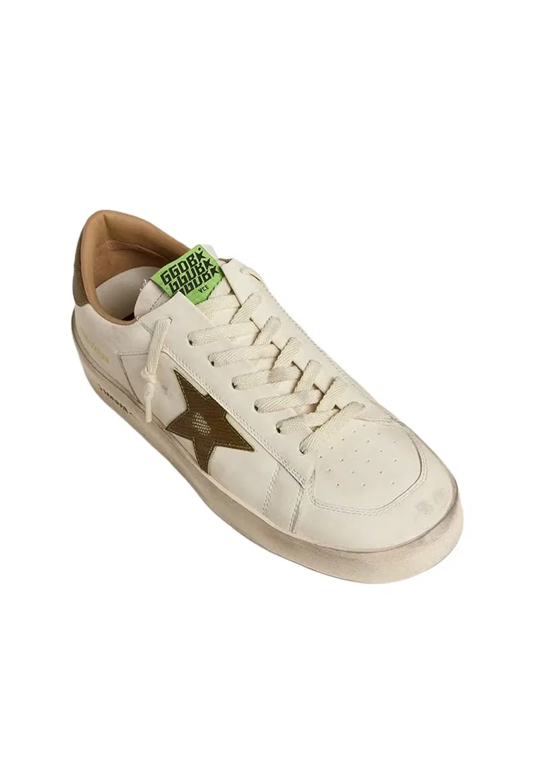 Кроссовки мужские Super-Star, модель GMF00667F007555-10502, Golden Goose, бежевый — фото 3