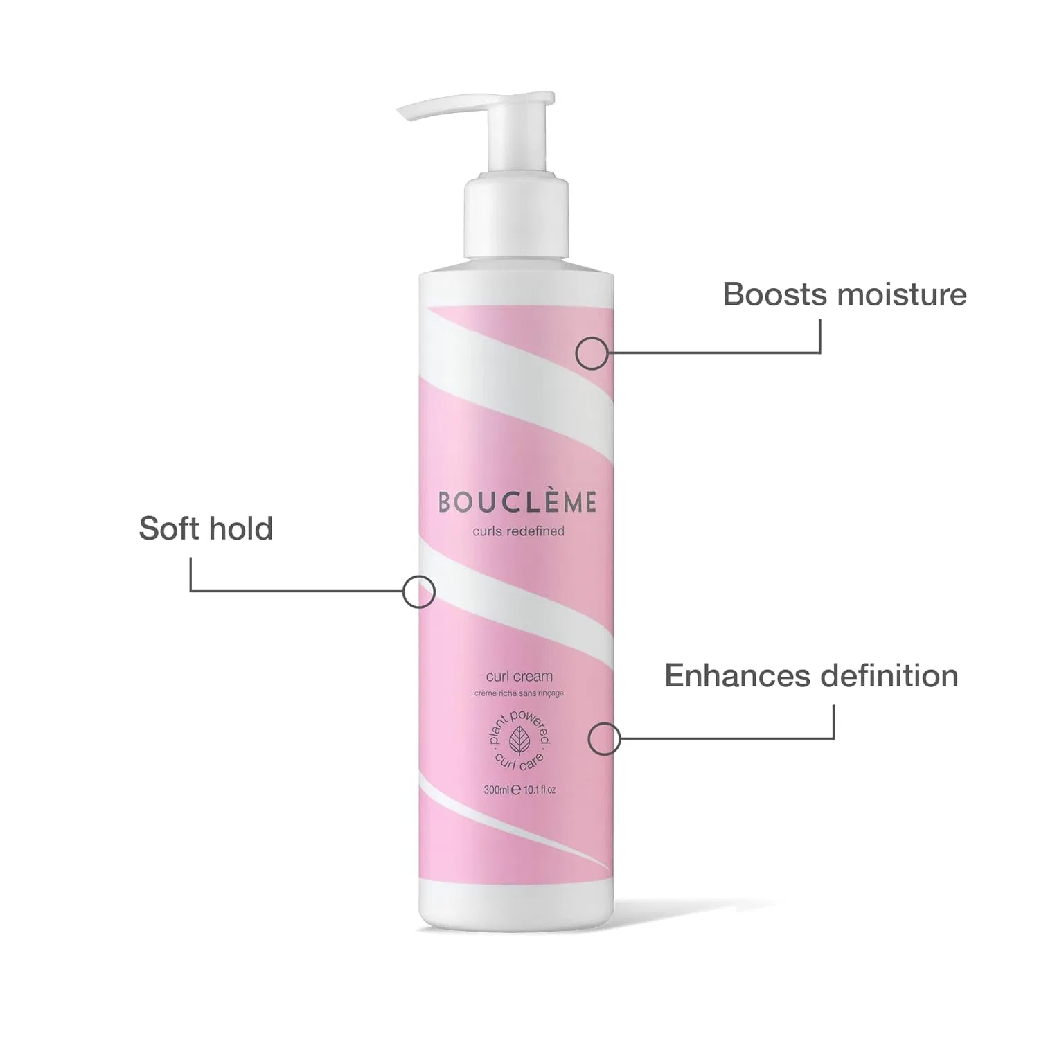 Крем для укладки кудрявых волос Bouclème Curling Cream 300 мл Boucléme — фото 2