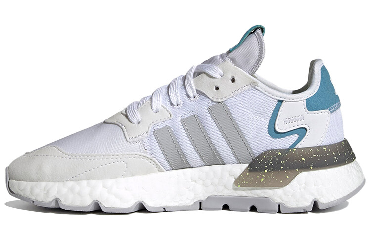Кроссовки Adidas Originals Nite Jogger Casual Shoes Women's Low-Top White Blue