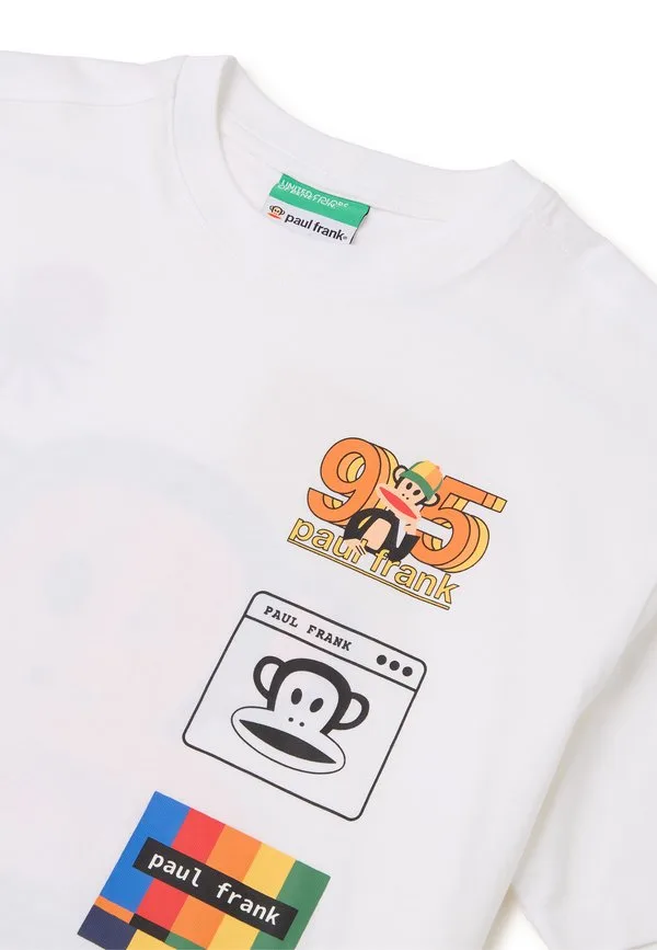 Футболка с принтом United Colors Of Benetton, White — фото 3