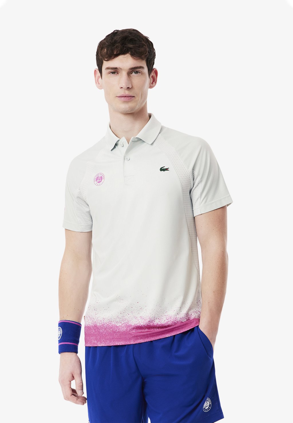 

Рубашка поло Lacoste Sport, белый
