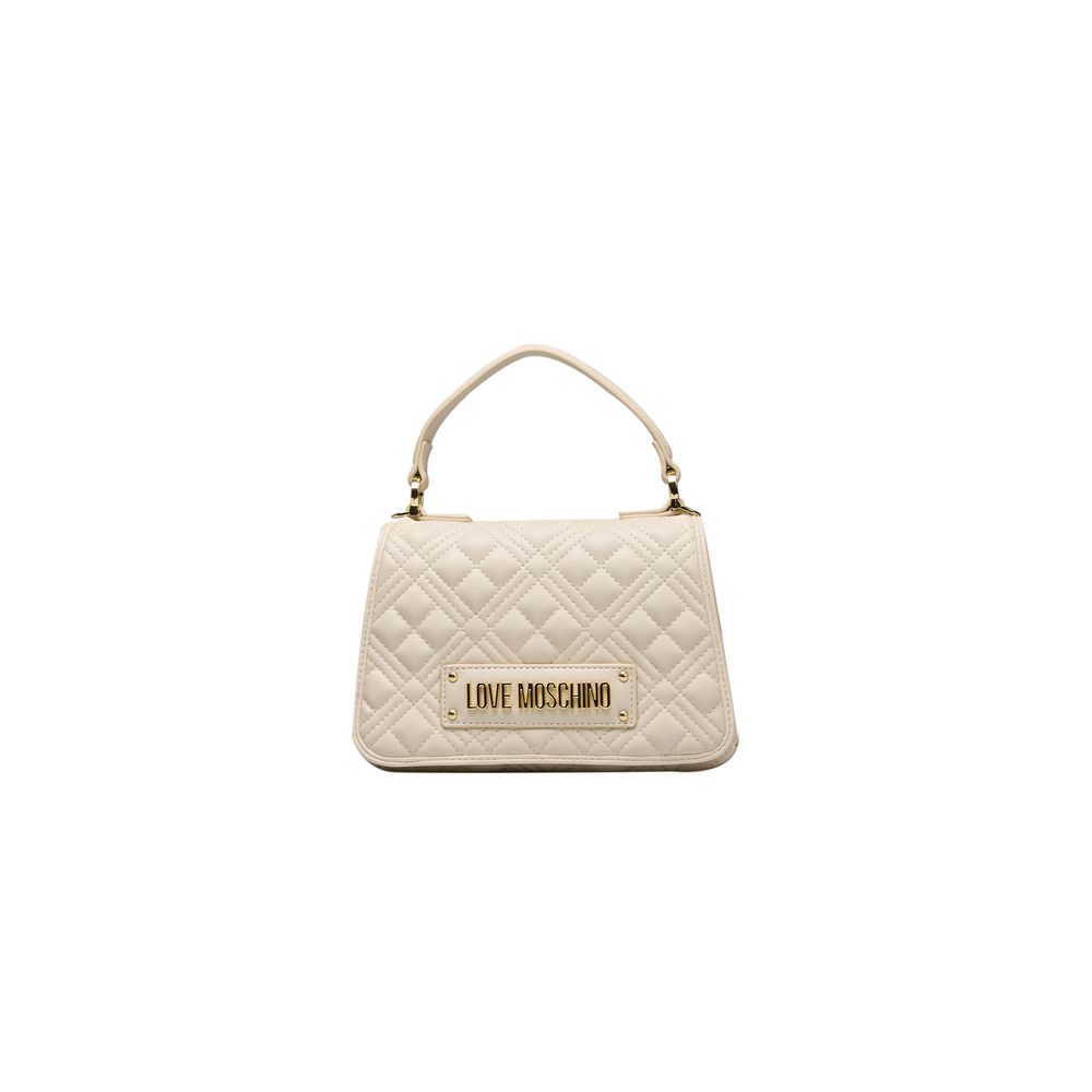 

Бежевая полиэтиленовая женская сумка LOVE MOSCHINO