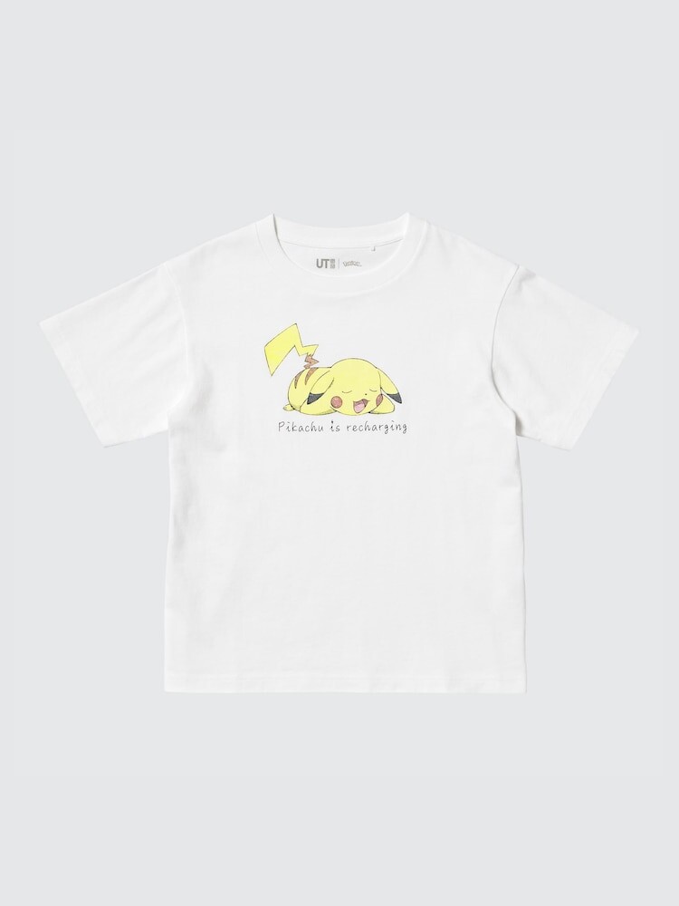

Футболка с графическим принтом Pokémon ut Uniqlo, цвет 00 белый