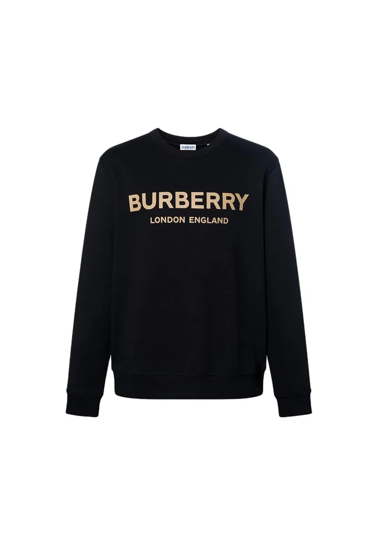 Толстовка мужская Burberry 81124121, хлопковая, черный