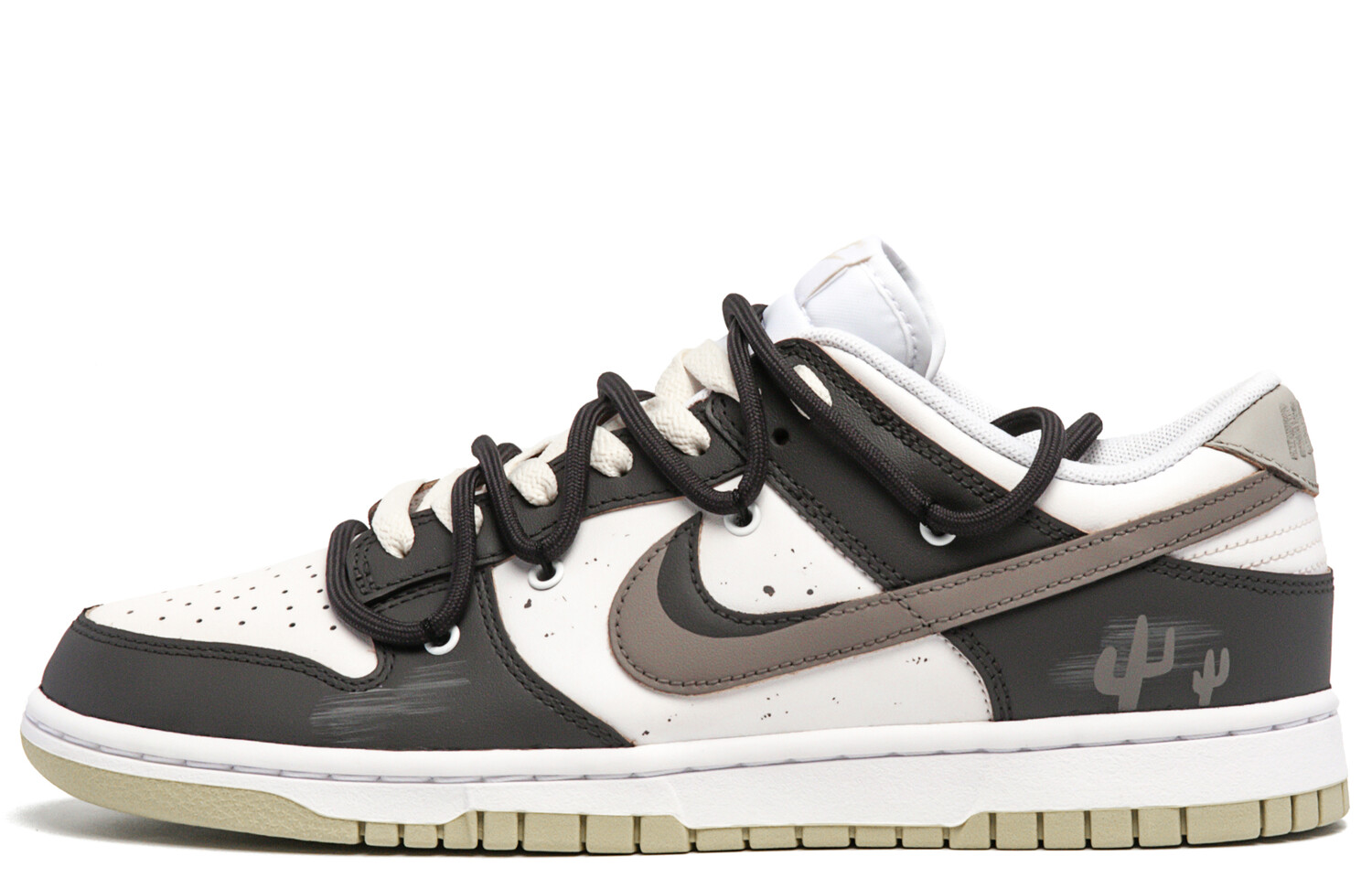 

Кроссовки Nike Dunk Skateboard Shoes Men Low-Top Black White