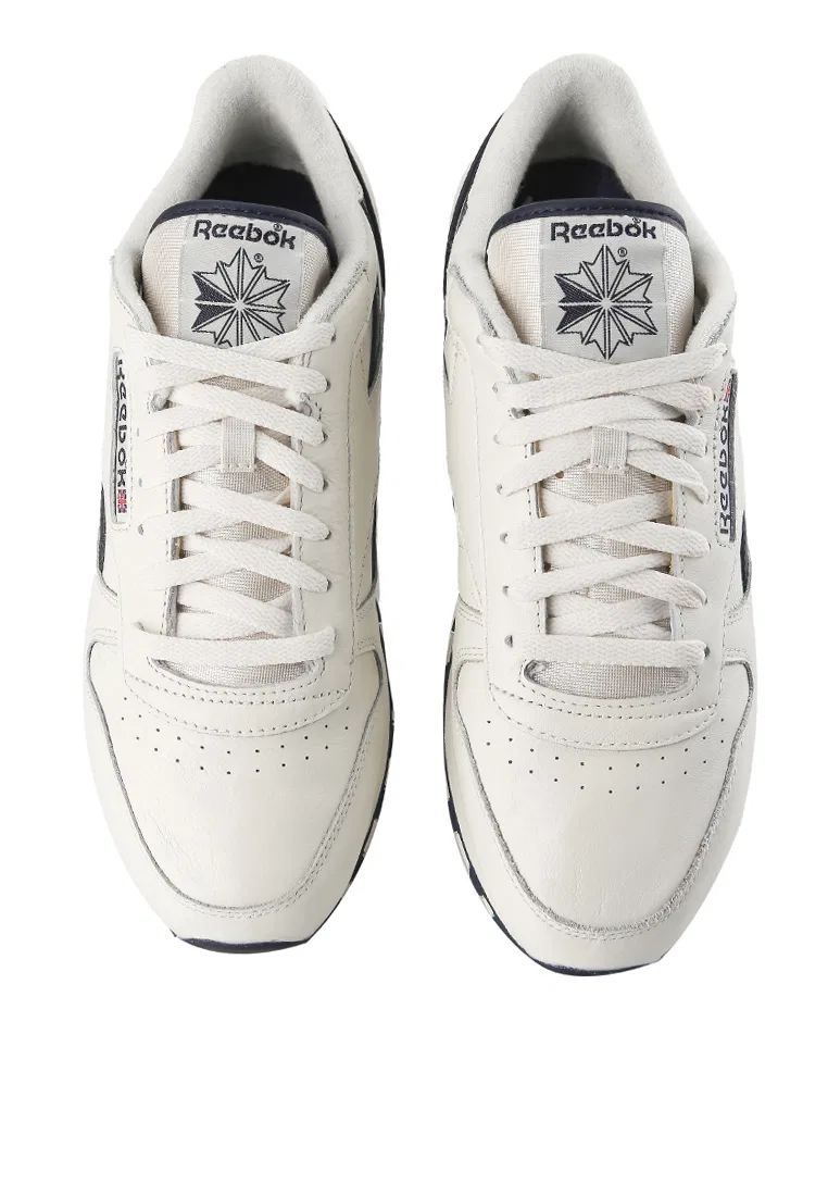 Кроссовки мужские, классические, 1983 Vintage, Classic Leather Reebok, темно-синий — фото 4