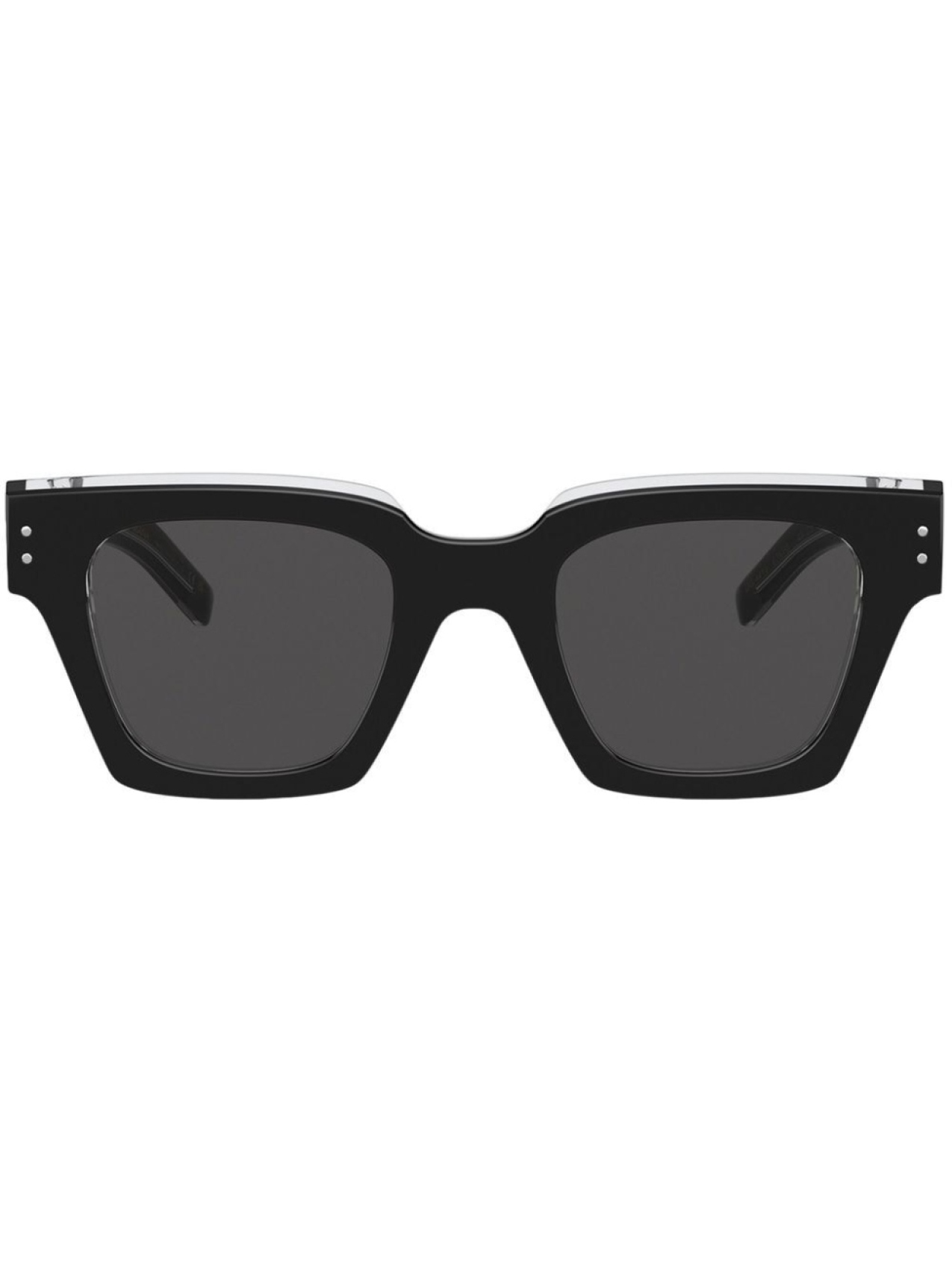 

Dolce & Gabbana Eyewear солнцезащитные очки трапециевидной формы, черный