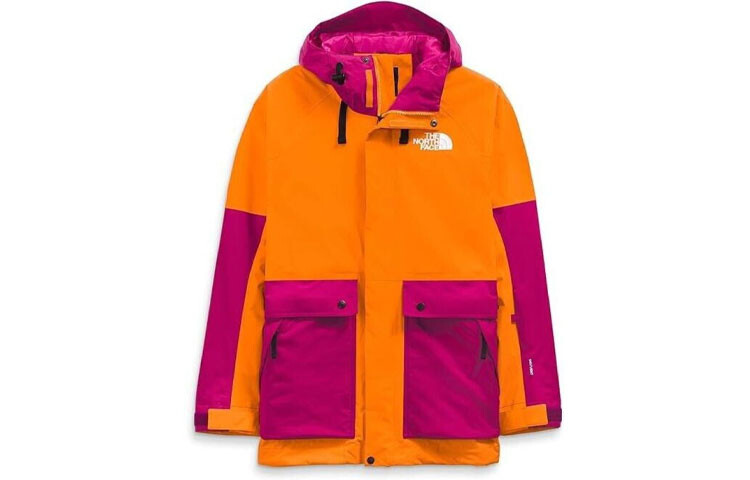 

Куртка мужская уличная оранжевая The North Face, оранжевый