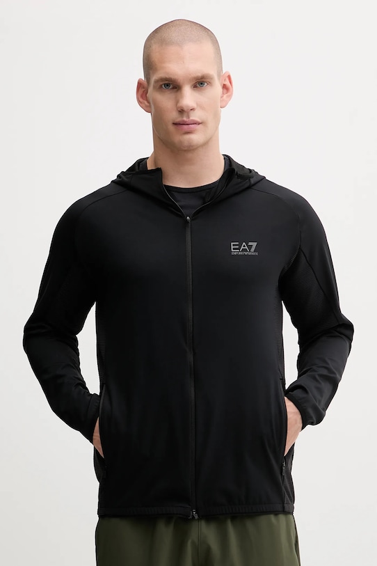 

Тренировочная толстовка Ea7 Emporio Armani, черный