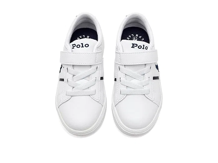 Кроссовки повседневные Frazier Polo Ralph Lauren Kids, White/Navy — фото 3