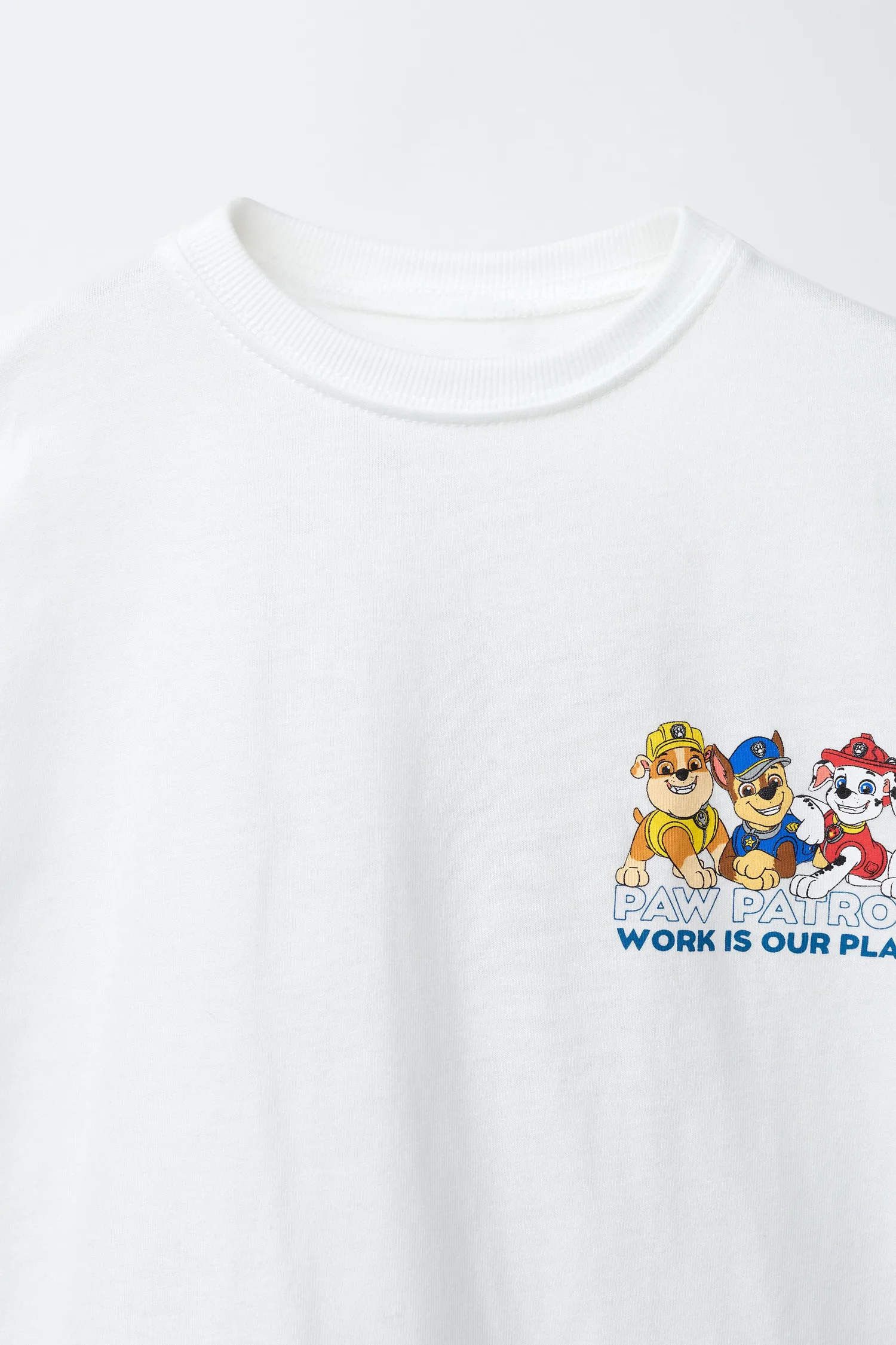 Комплект из футболки и шорт-бермудов paw patrol Zara, светло-голубой — фото 3