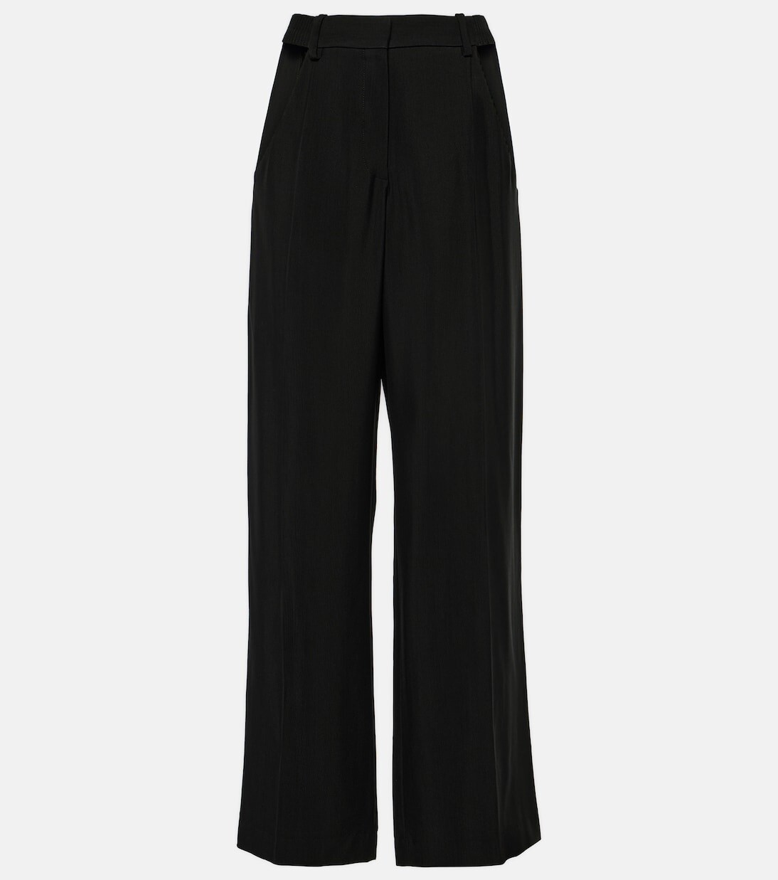 

Широкие брюки с вырезами Mugler, черный