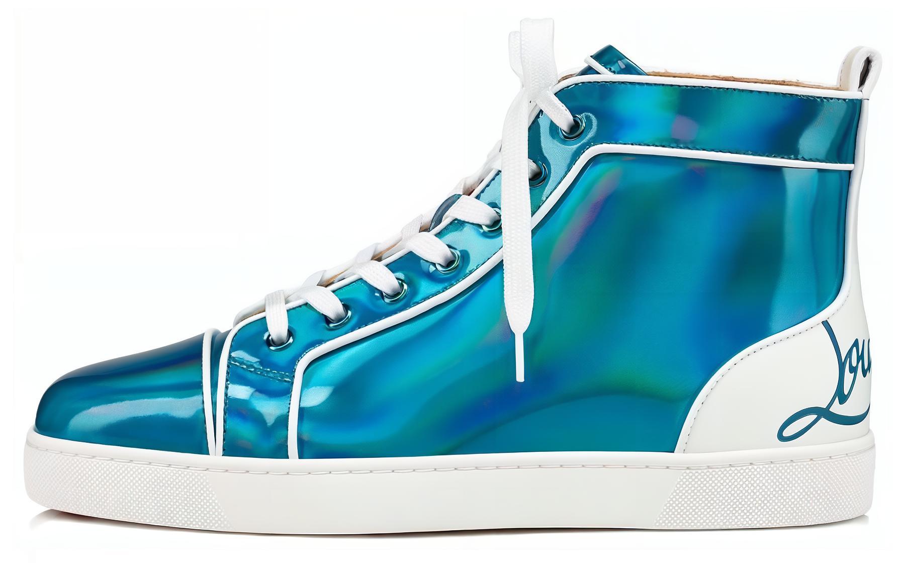 

Christian Louboutin CL LUBOTING Стильные мужские кроссовки для скейтбординга синего цвета
