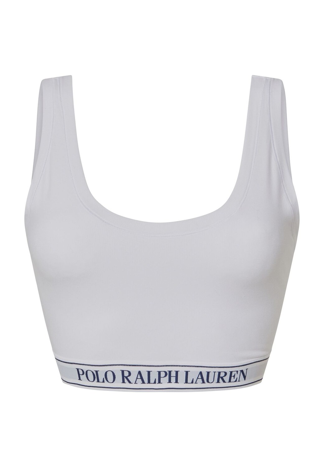 

Женское бюстье Essentials с широкими бретелями и логотипом POLO RALPH LAUREN, цвет White Cloud