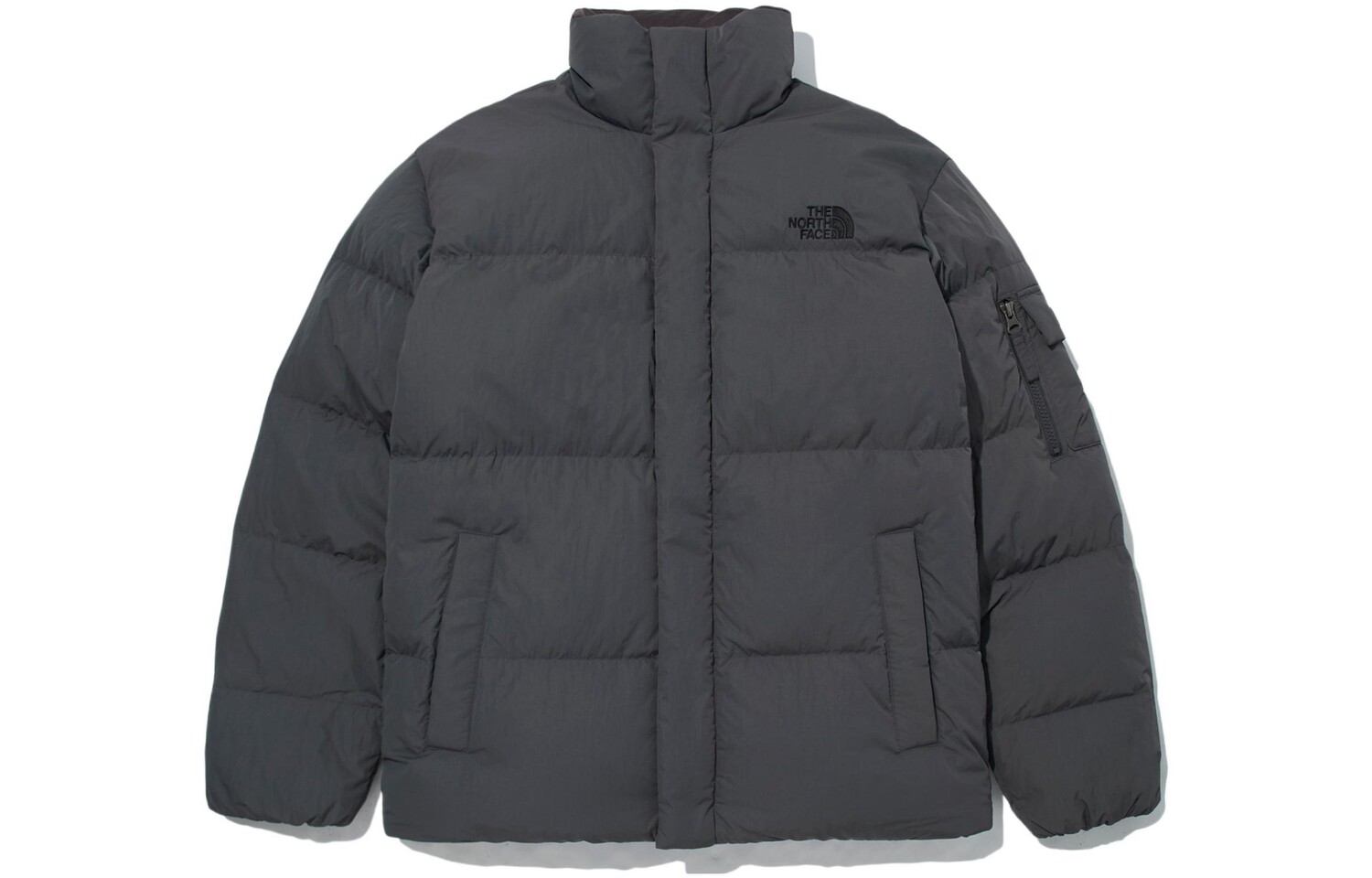 

Пуховик мужской серый The North Face, серый
