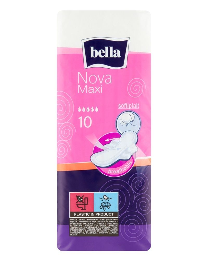 

Bella Nova Maxi гигиенические салфетки, 10 шт.