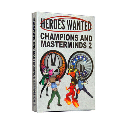 

Настольная игра Heroes Wanted: Champions & Masterminds 2 Expansion Action Phase Games