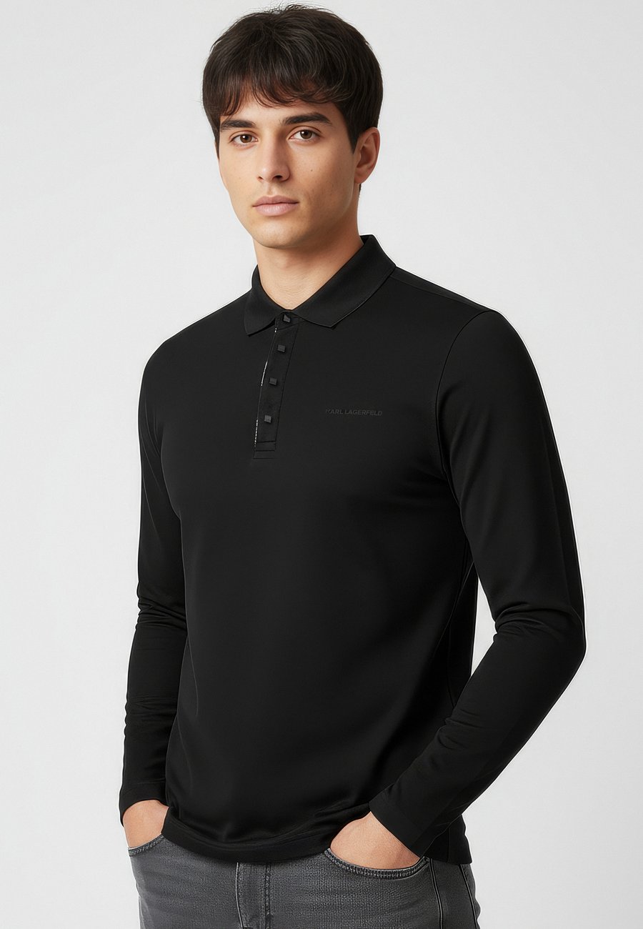 

Поло KARL LAGERFELD BEKLEIDUNG , Black /Black, Черный, Поло KARL LAGERFELD BEKLEIDUNG , Black /Black