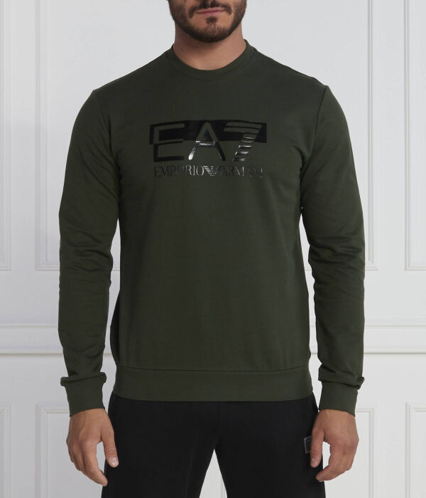 

Свитер Regular fit Ea7, зеленый