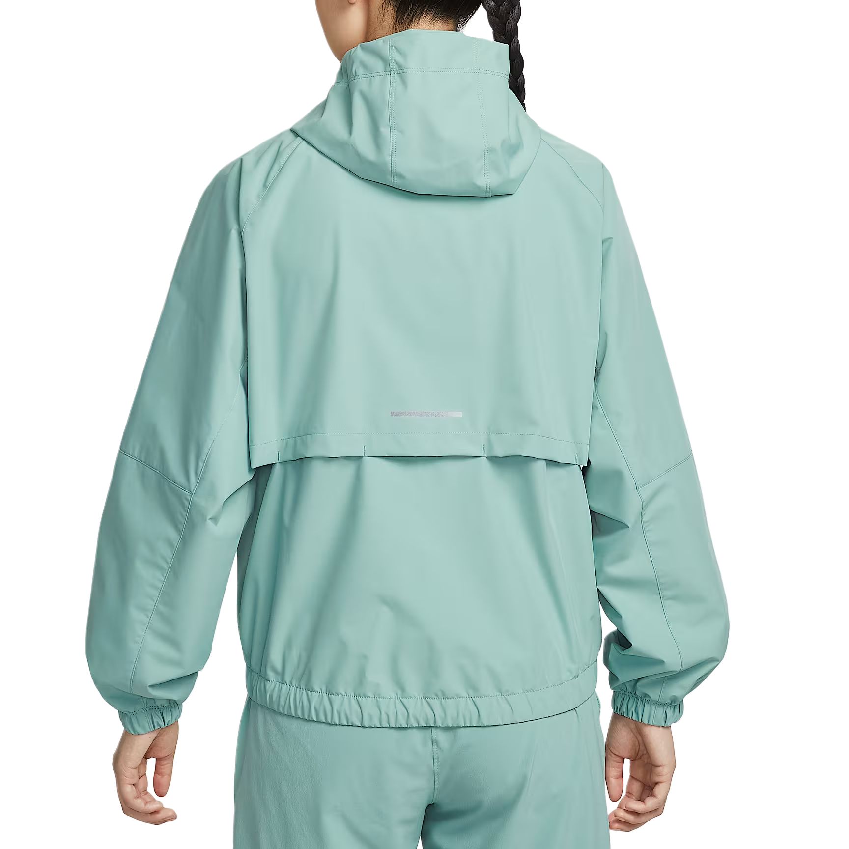 Nike Женская куртка Storm FIT Swift, Cannoneer Gray/Black/Reflective Silver — фото 2