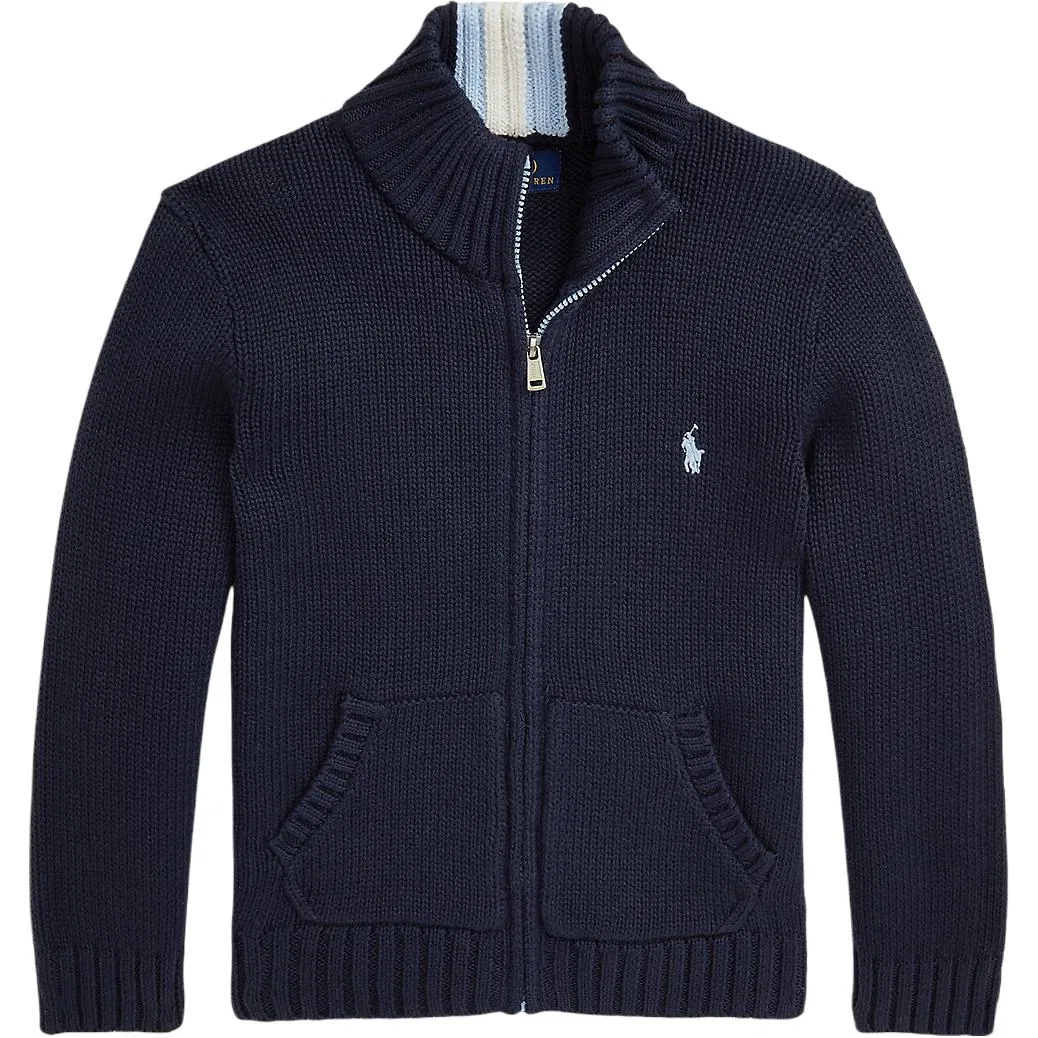 Свитер классический Marine Blue Polo Ralph Lauren