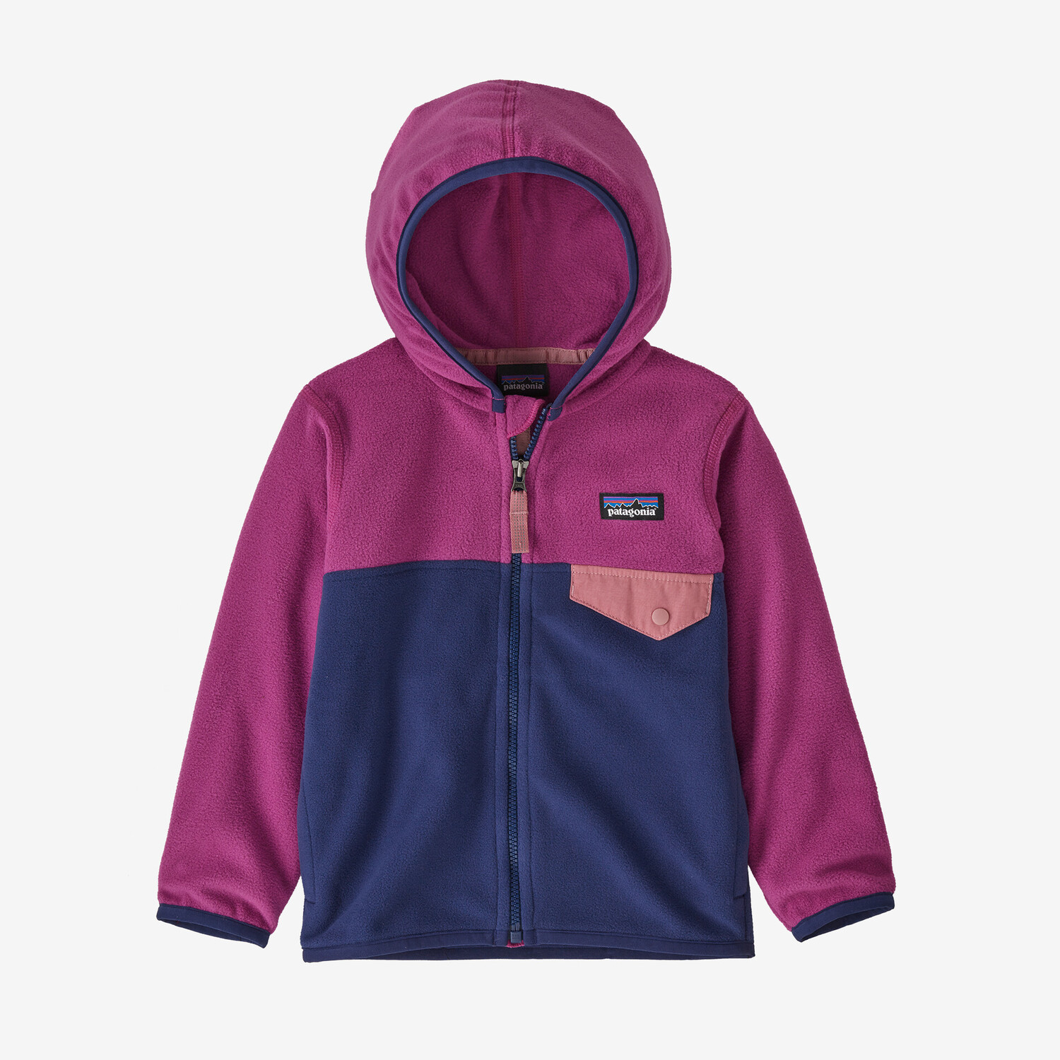 

Флисовая куртка Baby Micro D Snap-T Patagonia, цвет Sound Blue