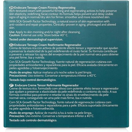 Крем для лица Endocare — Tensage Cream Мощный антивозрастной увлажняющий для зрелой кожи, 30 мл — фото 2