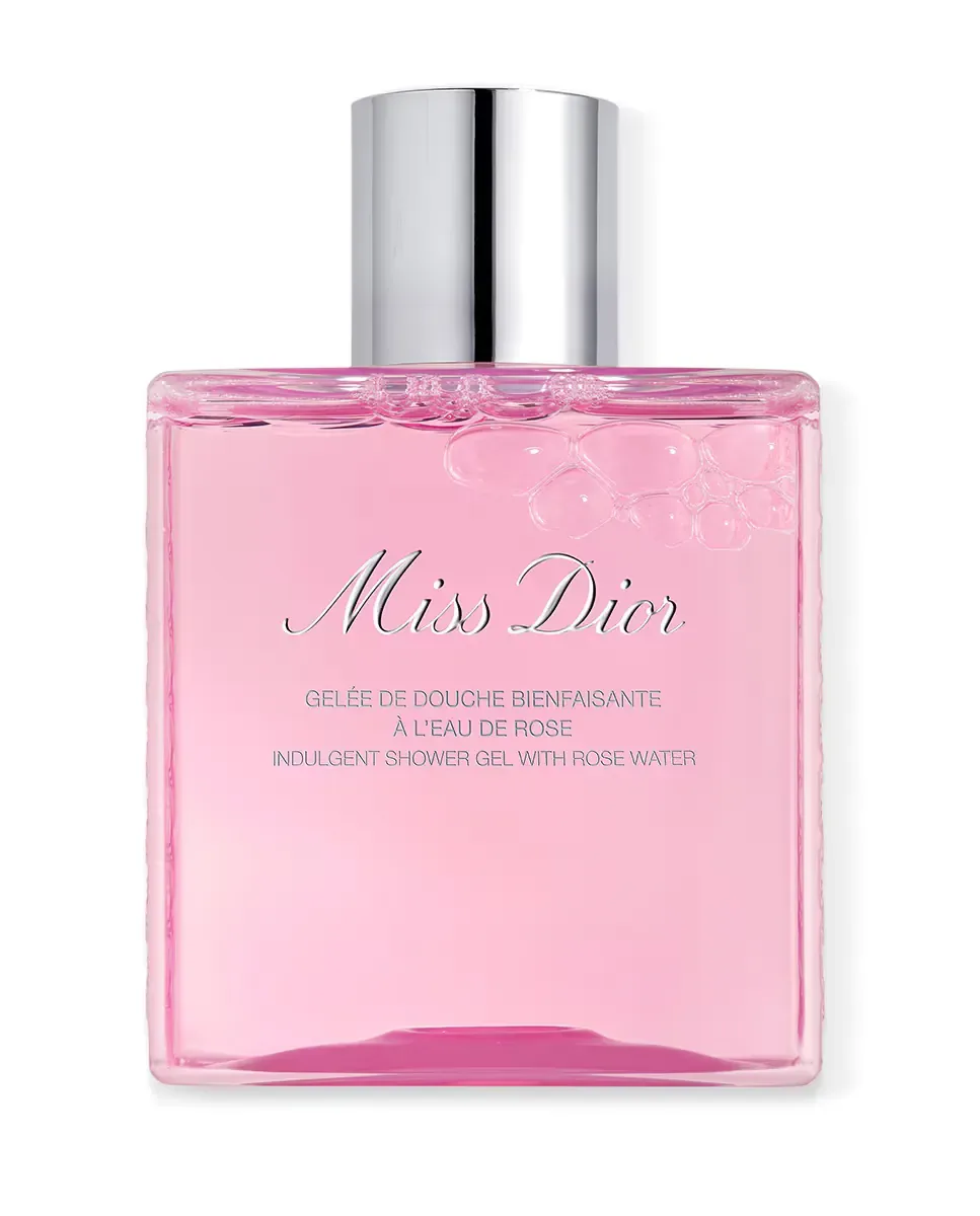 Полезный гель для душа с розовой водой Dior