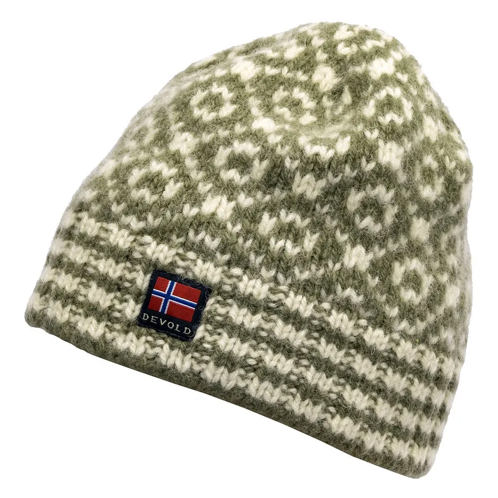 

Шапка DEVOLD OF NORWAY Svalbard Wool, зеленый