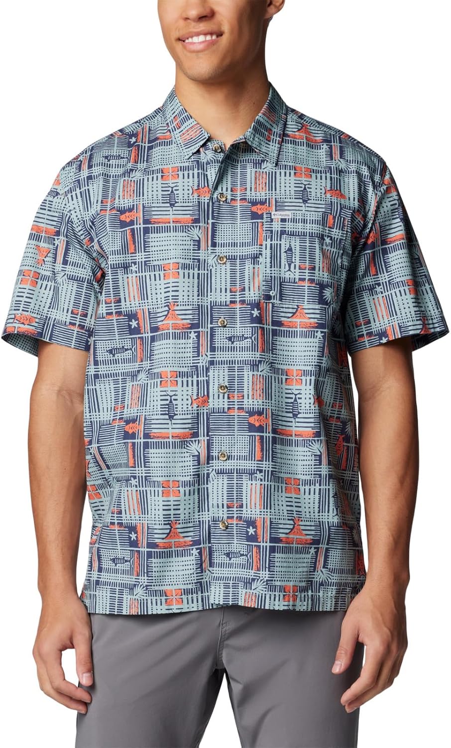 

Мужская рубашка Columbia Super Tamiami с длинным рукавом