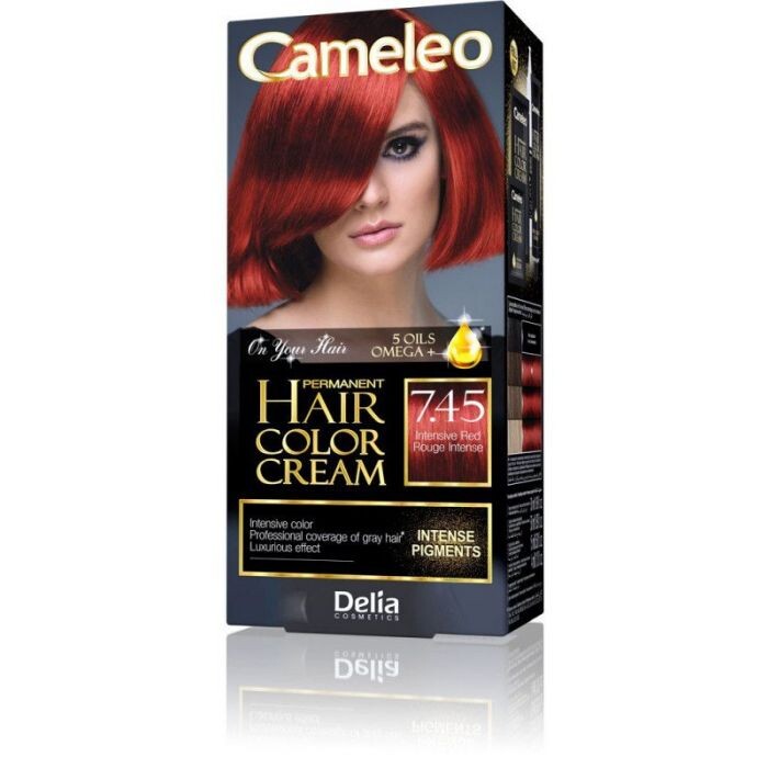 

Краска для волос Tinte Omega 5 Hair Color Cameleo, 7.45 Intensive Red