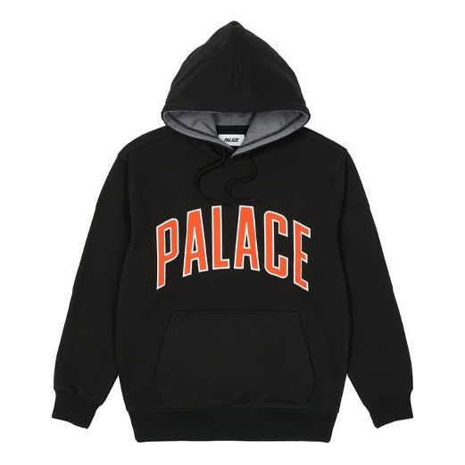 

Худи PALACE Alphabet Large Logo Pattern Pocket Unisex Black, черный