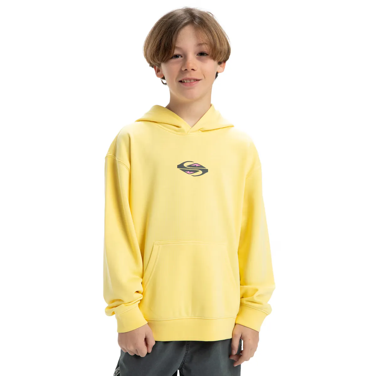 

Детская толстовка Quiksilver APOG Heritage, желтый