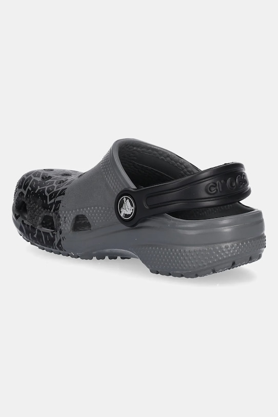 Классические кроксы CLASSIC TIRE PRINT T с рисунком протектора Crocs, серый — фото 3