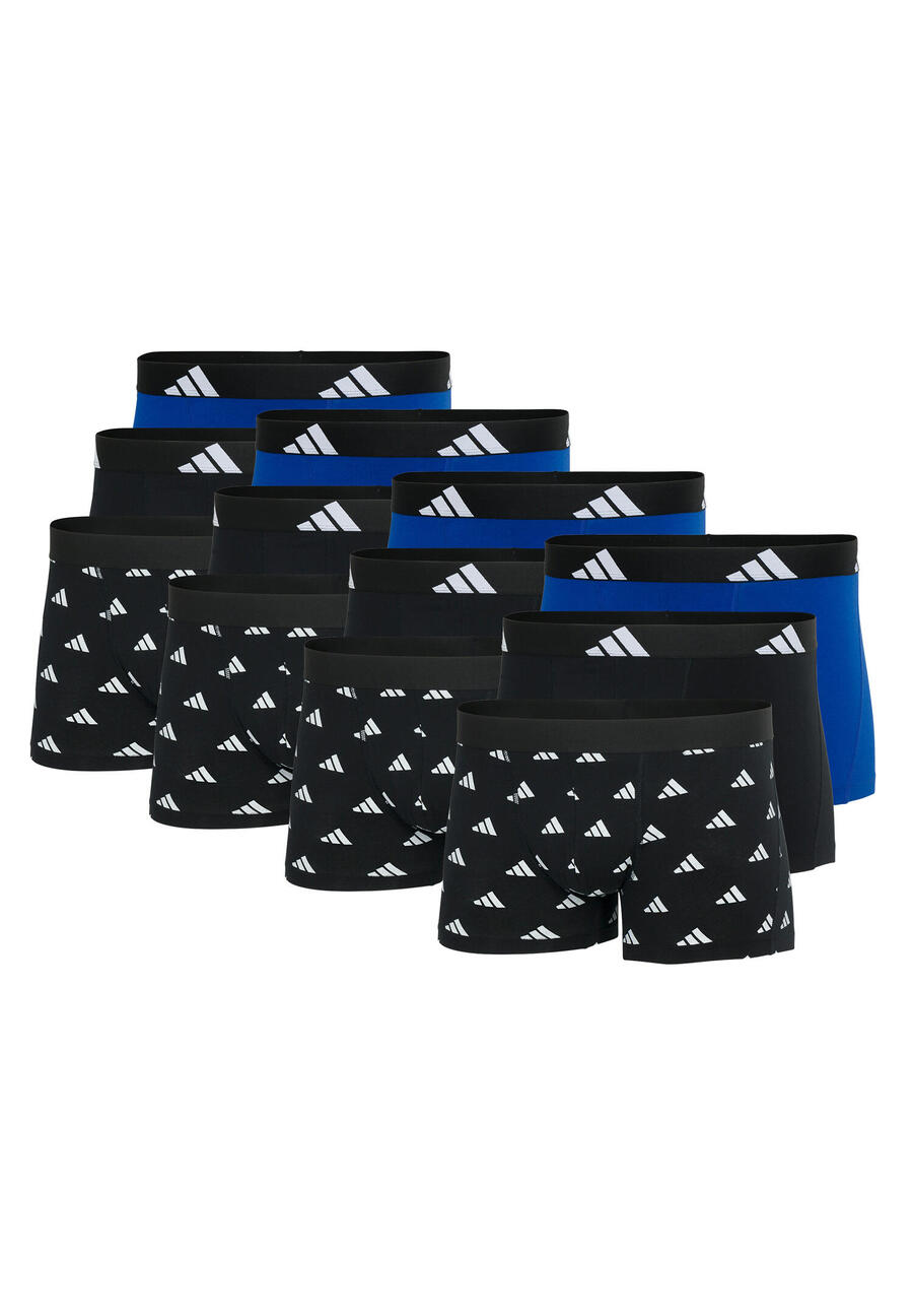 

Мужские трусы-боксеры Adidas Basic Boxer Trunk, комплект из 12 пар
