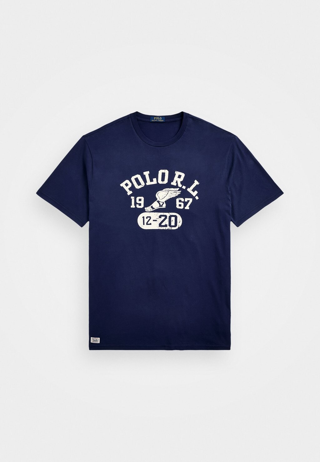 

Принт на футболке JERSEY GRAPHIC T-SHIRT Ralph Lauren, темно-синий