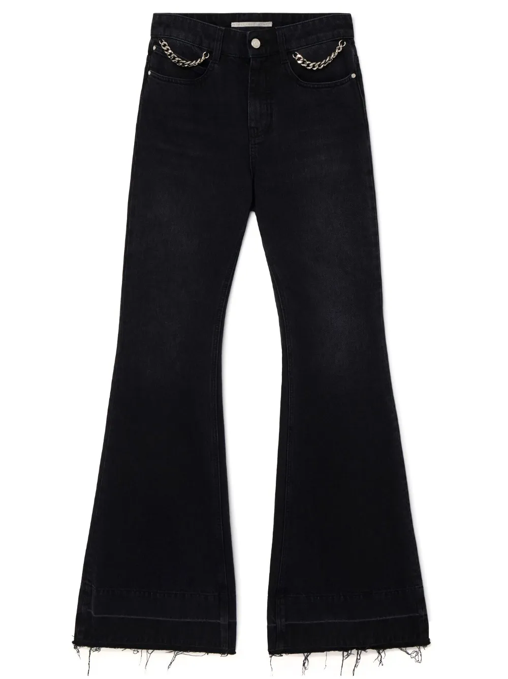 

Расклешенные джинсы Falabella STELLA MCCARTNEY, черный