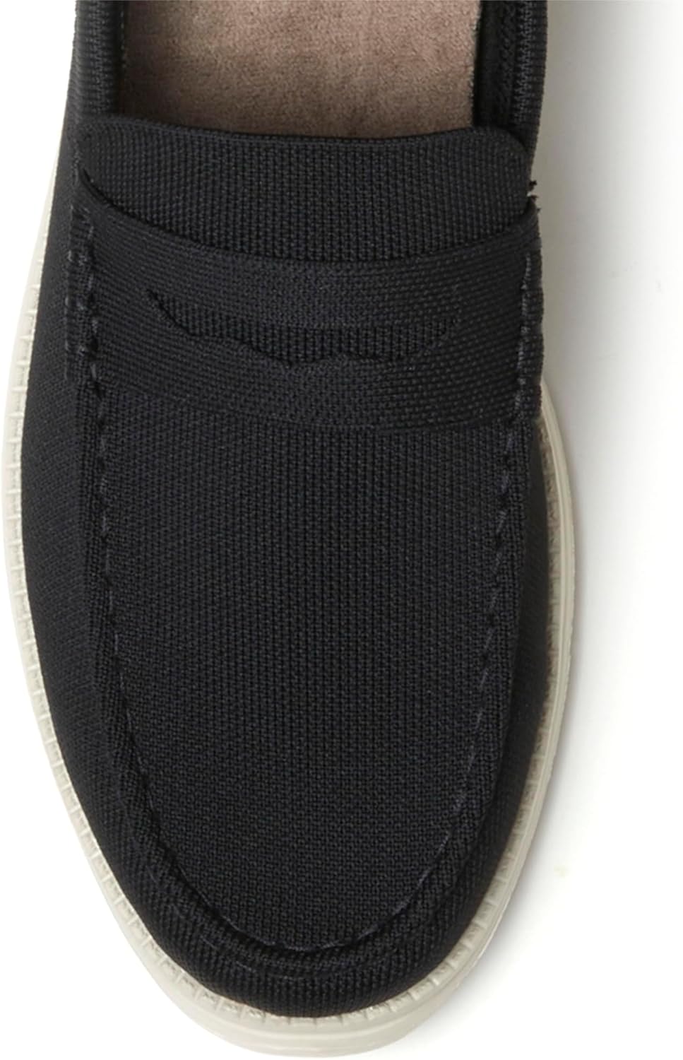 Мужские слипоны Dearfoams Rollins, удобные, легкие, машинная стирка, с поддержкой свода стопы, черный — фото 4