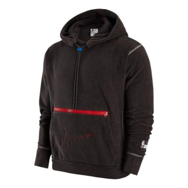 

Толстовка Nike NBA logo hooded jacket 'Black', черный