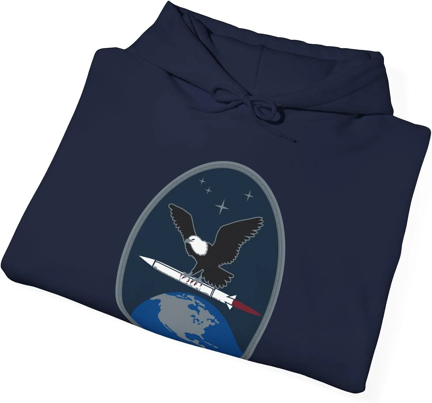 Толстовка 2 Space Warning Squadron (U.S. Space Force) GENERIC, темно-синий — фото 4
