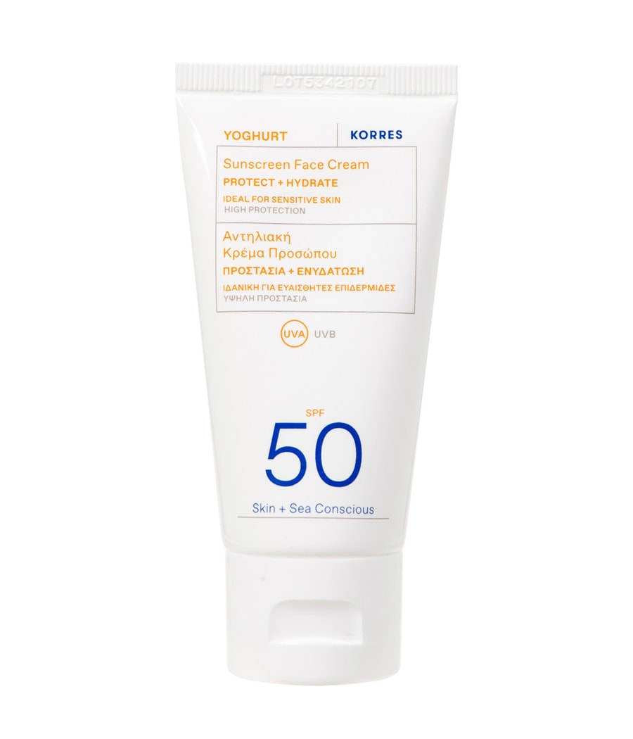 

Солнцезащитный крем KORRES YOGHURT Sonnencreme für das Gesicht SPF50, 50 ml