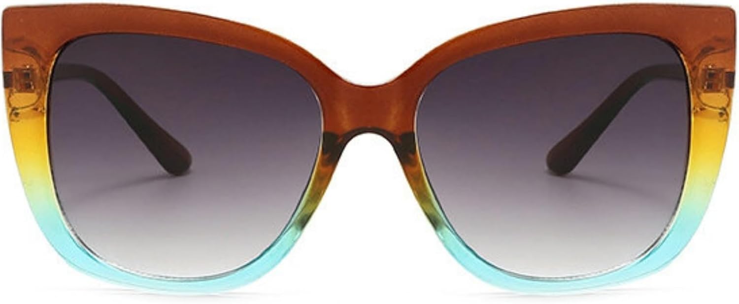 

Солнцезащитные очки COTIA «Кошачий глаз» для женщин и мужчин. Классические солнцезащитные очки «Кошачий глаз» для активного отдыха, вождения, путешествий и отпуска, Brown