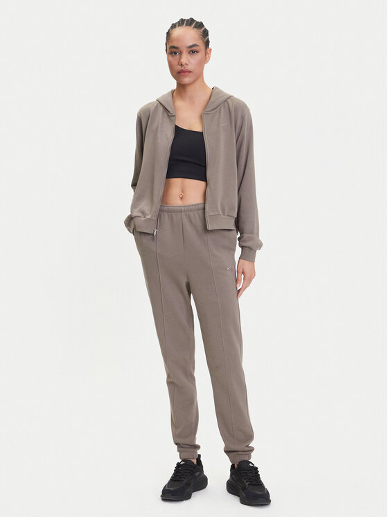 Спортивные брюки обычного кроя Chill Terry FN2434 Nike, коричневый — фото 2