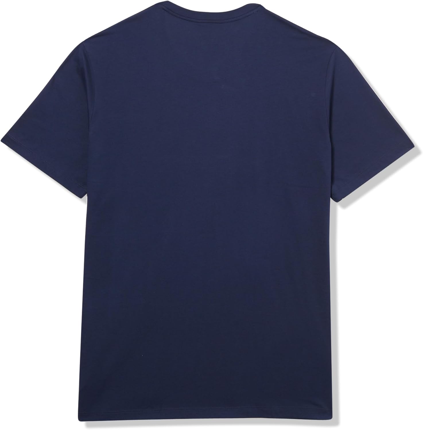 Футболка Lacoste Mens Tall Fit, мужская, с V-образным вырезом и коротким рукавом из хлопка пима, Navy Blue — фото 3