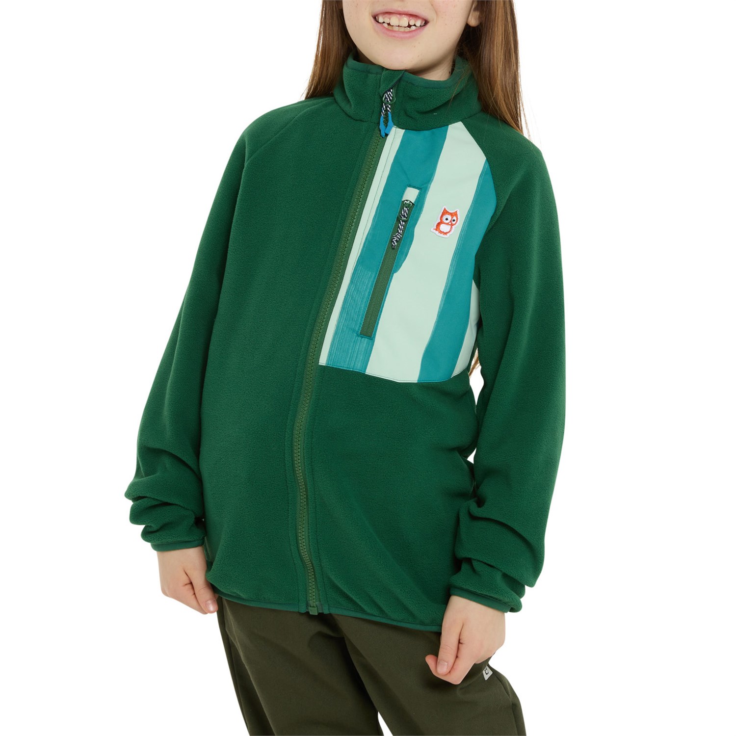 

Куртка namuk Avan Bio-Fleece, цвет Mountain Green/Jade Green