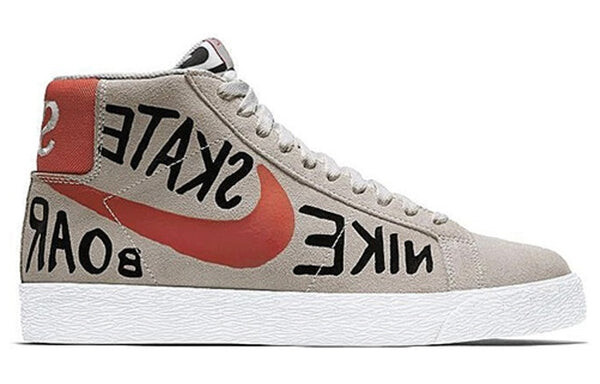 Кроссовки блейзер sb premium se Nike, белый — фото 2