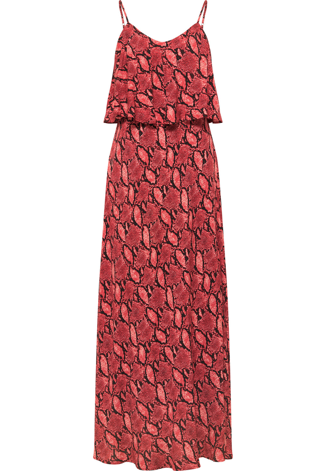 

Платье faina Maxi Mit Schlangen Print, красный